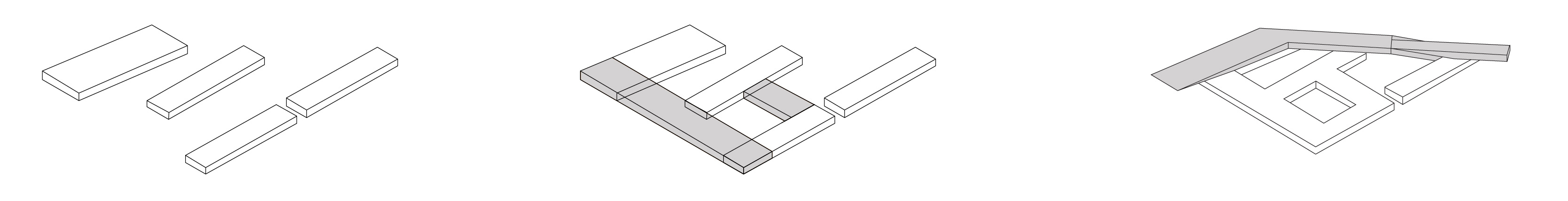 Isometric schemes — Preserved Structure, New Additions, Diagonal Ramp Intervention